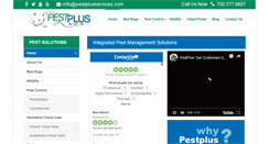 Desktop Screenshot of pestplusservices.com
